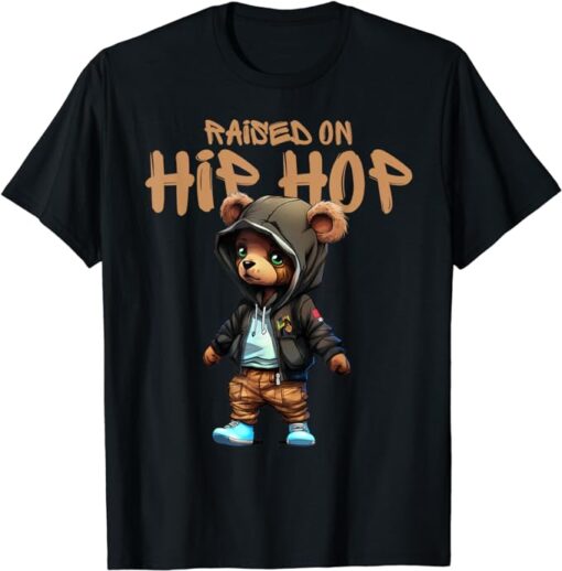 Hip Hop Teddy Bear Celebrating 50 Years Of Hip Hop T-Shirt