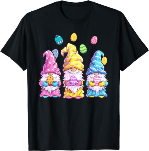 Gnome Easter Shirt Women Easter Outfit Easter Girls T-Shirt