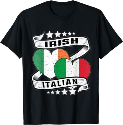 Irish Italian Flag T-Shirt