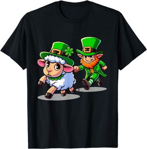 Sheepish Leprechaun Shenanigans. St Patrick's Day T-Shirt