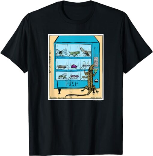 Reptile Vending Machine Funny Lizard T-Shirt Novelty Gift T-Shirt