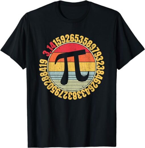 Nerdy Math Pi Symbol Mathlete T-Shirt