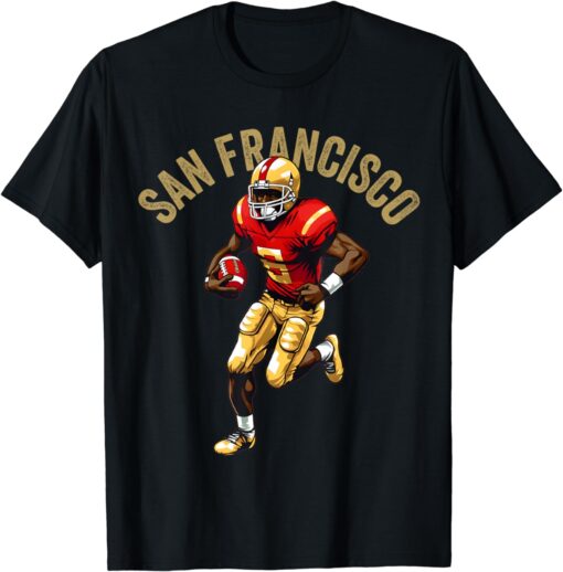 san francisco vintage pixel art 49 T-Shirt