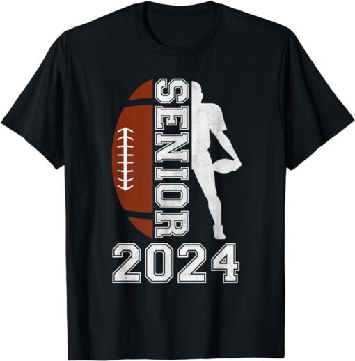 Graduate Senior Class 2024 Graduation American Football T-Shirt