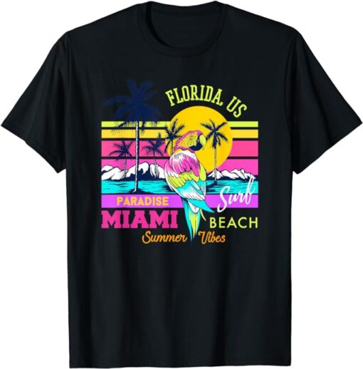 Miami Beach Novelty Tee shirts, I Love Miami Florida, Miami T-Shirt