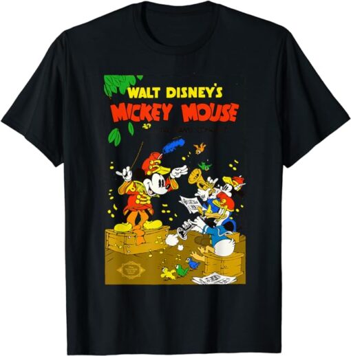 Disney Mickey Mouse The Band Concert Donald Duck Vintage T-Shirt