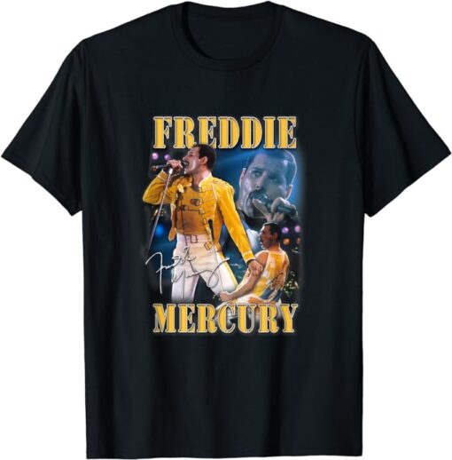 Freddie Mercury Official Live Homage Champion T-Shirt