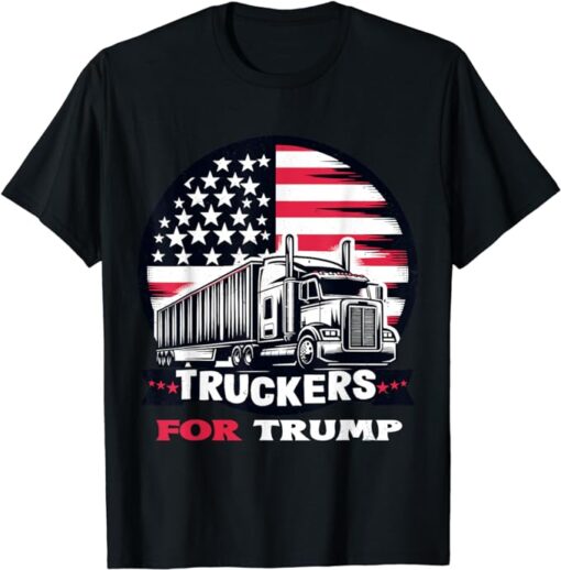 Truckers For Trump 2024 T-Shirt