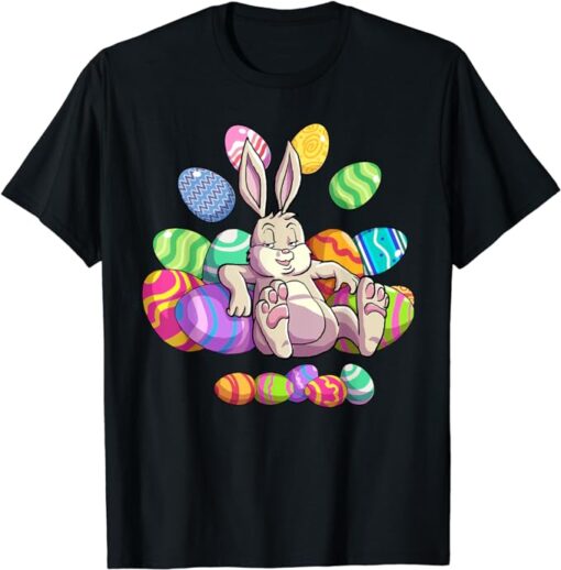 Funny Easter Shirt Girls Boys Toddler Easter Bunny T-Shirt