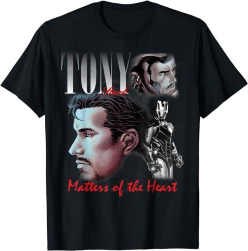 Marvel Tony Stark Homage Poster T-Shirt