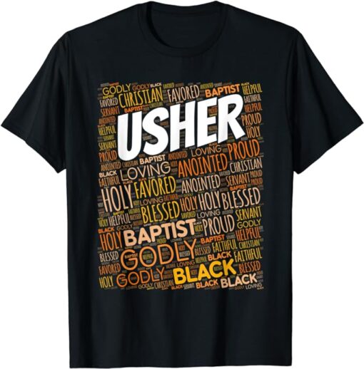 Usher Board Baptist Church T-Shirt