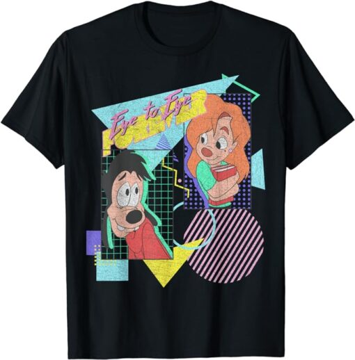 Disney A Goofy Movie Max & Roxanne Eye To Eye Forever T-Shirt