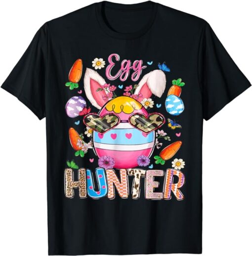 Egg Hunt Squad 2024 Funny Easter Day 2024 Egg Hunt Hunter T-Shirt