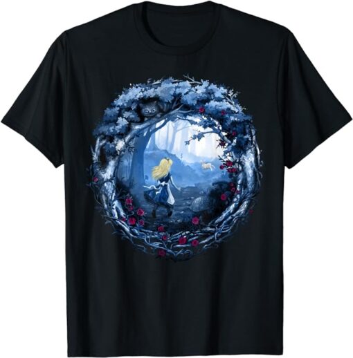 Alice in Wonderland - Beautiful Illustration T-Shirt