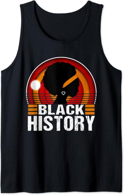 I Am Black History Month African American Pride Celebration Tank Top