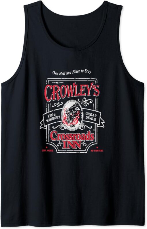 Supernatural Crowley's Crossroads Inn Tank Top