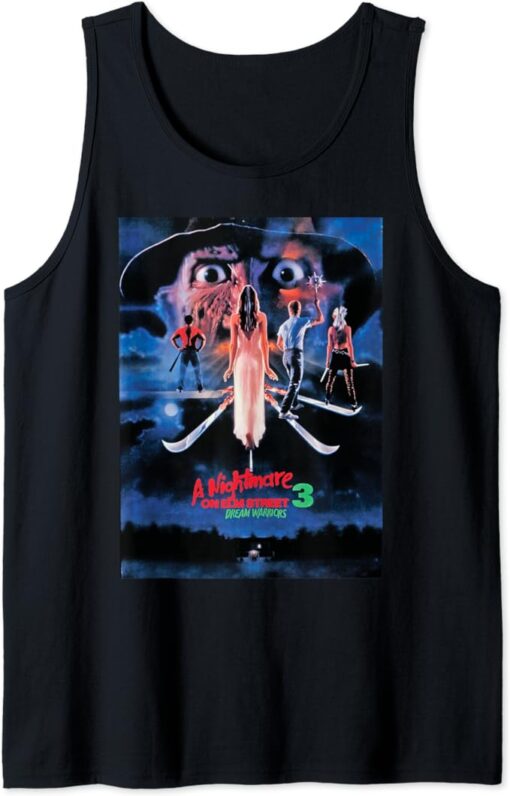 A Nightmare On Elm Street 3 Dream Warriors Poster Tank Top