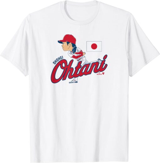 Shohei Ohtani - Caricature - Japanese Baseball T-Shirt