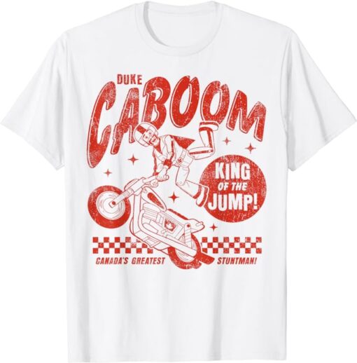 Disney Pixar Toy Story Duke Caboom Greatest Stuntman T-Shirt