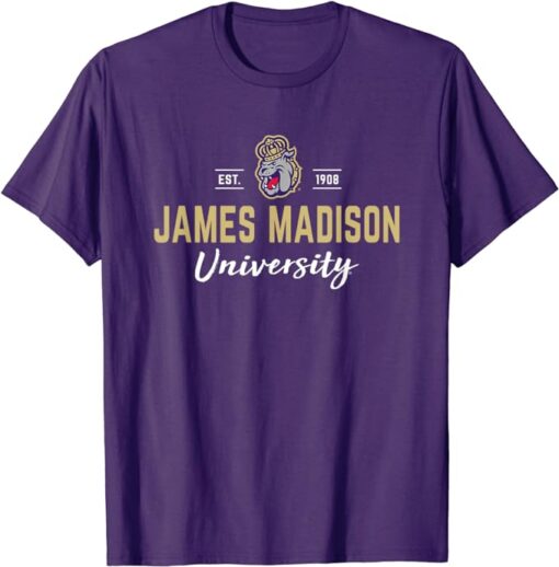 James Madison Dukes Rated Purple Officially Licensed T-Shirt