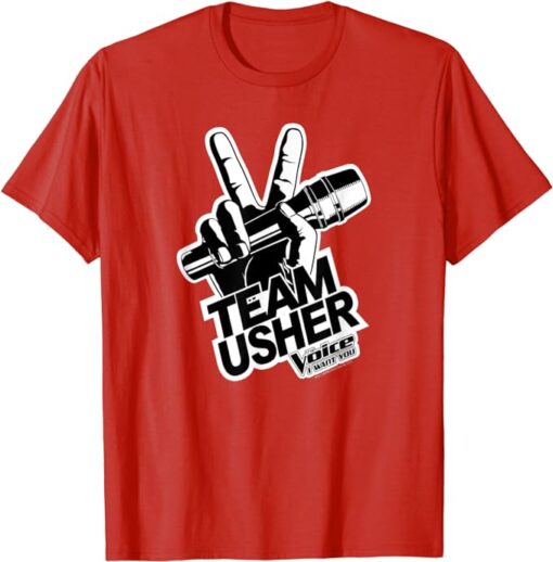 The Voice Usher Logo T-Shirt