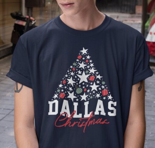 Dallas Cowboy Sweatshirt, Dallas Football Christmas Tree Sweatshirt, Cowboy Christmas Shirt