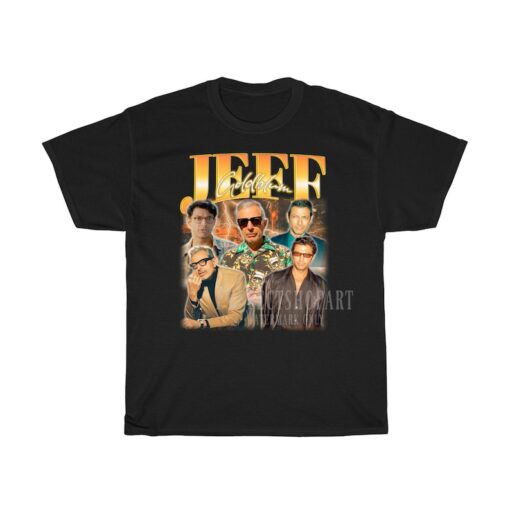 Jeff Goldblum shirt cool retro rock poster t-shirt 70s 80s 90s rocker design style tee 160