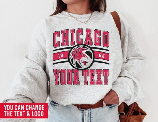 Chicago Bull, Vintage Chicago Bull Sweatshirt  T-Shirt, Bulls Sweater, Bulls T-Shirt, Vintage Basketball Fan Shirt