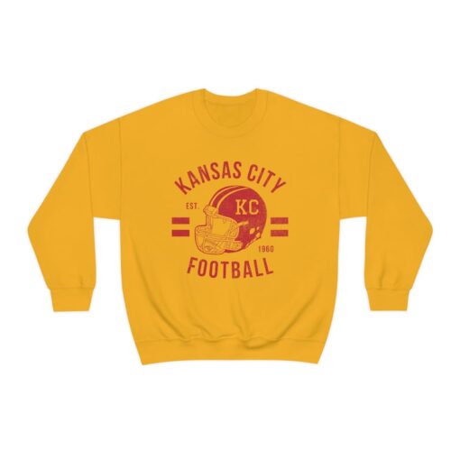 KC Chiefs Sweatshirt, Kansas City Chiefs Sweater, Chiefs Crewneck, Kansas City Chiefs Shirt, Kansas City Football