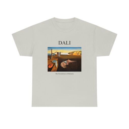 Dali The Persistence of Memory Shirt -art shirt,art clothing,aesthetic shirt,graphic tees men,salvador dali shirt