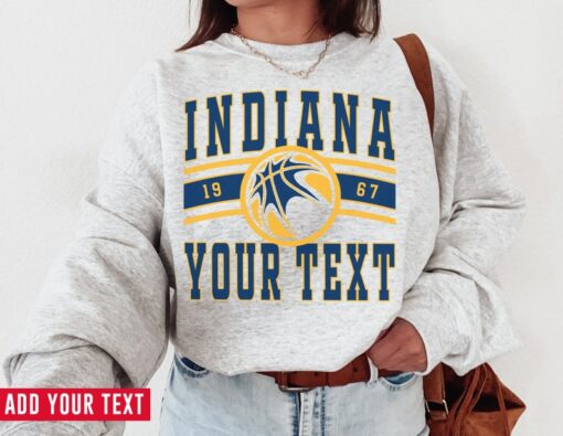 Indiana Pacer, Vintage Indiana Pacer Sweatshirt  T-Shirt, Pacers Sweater, Pacers T-Shirt, Vintage Basketball Fan