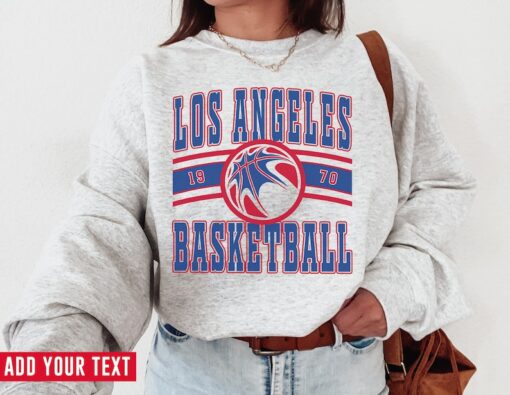 Los Angeles Clipper, Vintage Los Angeles Clipper Sweatshirt  T-Shirt, Clippers Sweater, Clippers T-Shirt