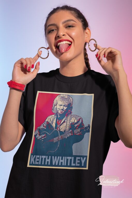 Vintage Retro Keith Whitley T-Shirt, Keith Whitley Shirt, Singer Shirt, Country Music Lover Shirt, Musician Gift