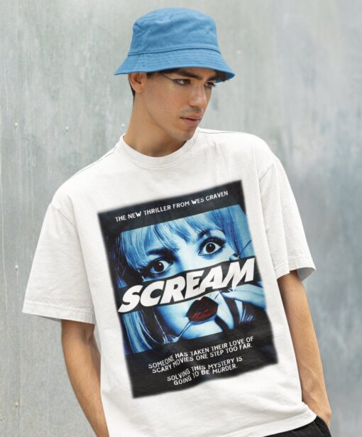 Retro Drew Barrymore Scream Shirt -retro scream movie shirt,scream movie sweatshirt,scream crewneck,90s movie tshirts