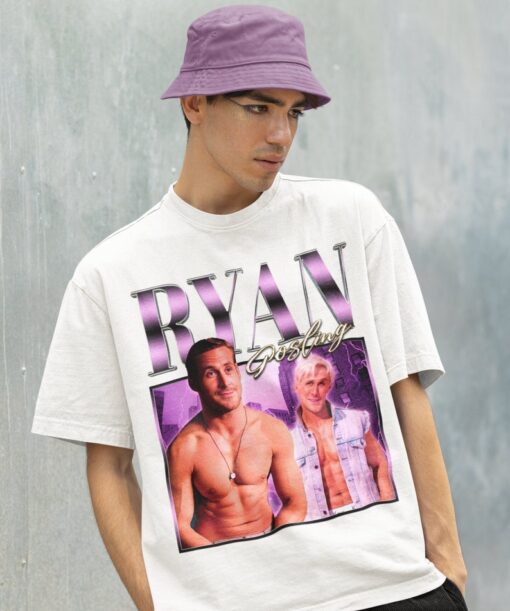 Retro Ryan Gosling Shirt -Ryan Gosling Homage Tshirt,Ryan Gosling Sweatshirt,Ryan Gosling 90s Sweater