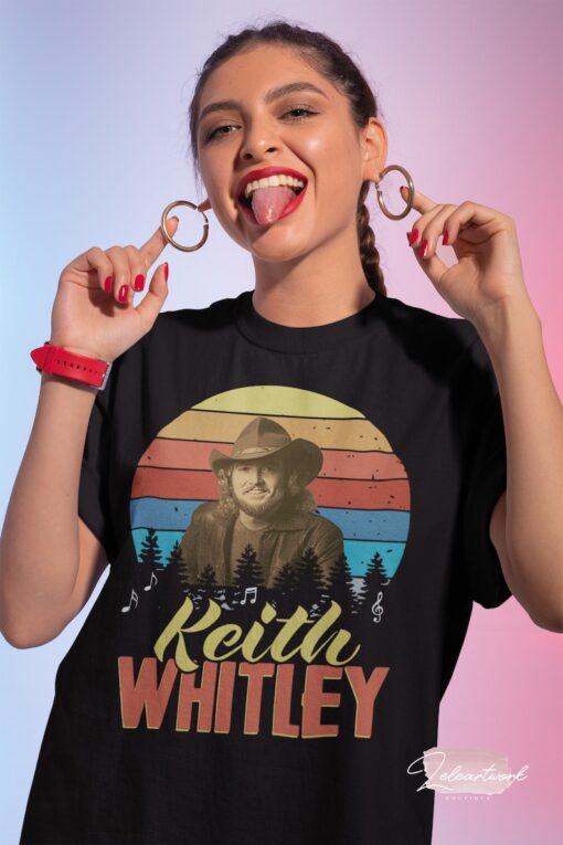 Retro Keith Whitley Sandy T-Shirt, Keith Whitley Shirt, Singer Shirt, Country Music Lover Shirt, Musician Gift