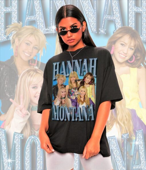 Retro Hannah Montana Shirt -Hannah Montana Vintage Shirt,Hannah Montana T shirt,Hannah Montana Crewneck