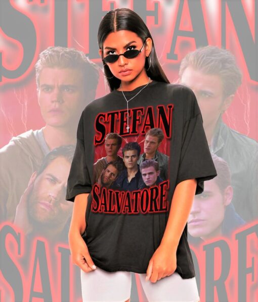 Retro Stefan Salvatore Shirt-Stefan Salvatore Sweatshirt,Stefan Salvatore Tshirt,Stefan Salvatore Merch