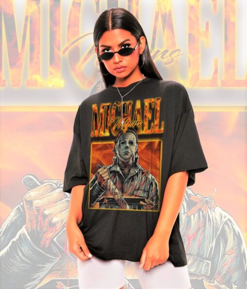 Vintage Michael Myers Shirt -Michael Myers Homage T shirt,Michael Myers Sweatshirt,Michael Myers Crewneck