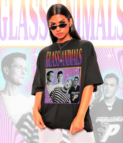 Retro Glass Animals Shirt -Glass Animals Sweatshirt,Dave Bayley Fan Tees,Glass Animals Hoodie,Glass Animals Merch