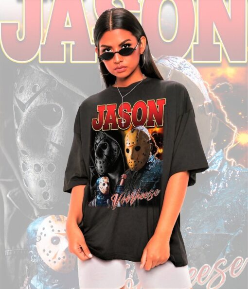 Retro Jason Voorhees Shirt -Jason Voorhees Tshirt,Jason Voorhees T shirt,Jason Voorhees Hoodie,Jason Voorhees Tee