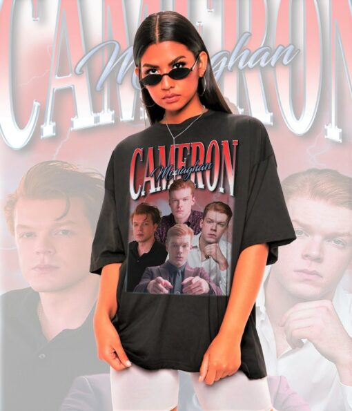 Retro Cameron Monaghan Shirt-Cameron Monaghan Tshirt,Cameron Monaghan Merch,Cameron Monaghan T shirt