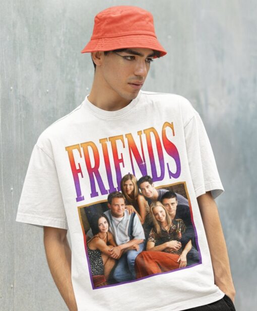 Retro Friends Shirt -Friends Rachel Shirt,Joey Friends Shirt,Chandler Bing Shirt,Ross Geller Shirt,Monica Geller T shirt