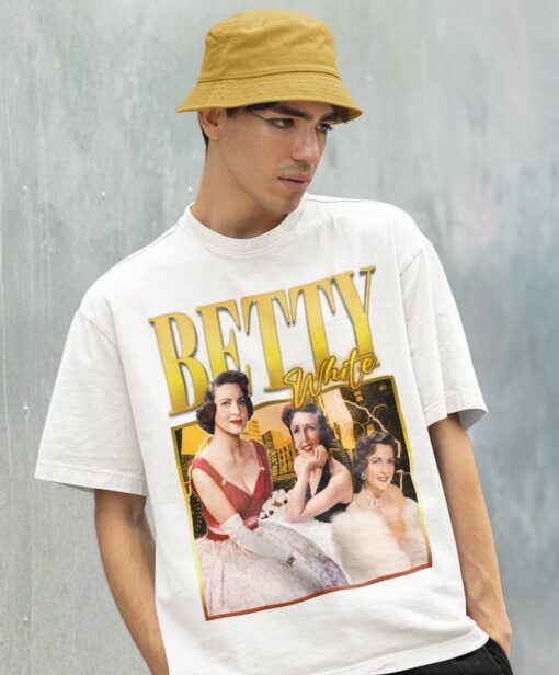 Retro BETTY WHITE Shirt -Betty White Tshirt,Betty White T shirt,Betty White Tee,Betty White Retro Sweater