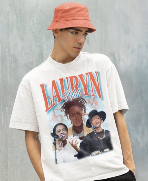 Retro Lauryn Hill Shirt -Lauryn Noelle Hill Homage Tshirt,Lauryn Hill Rapp Tees,Lauryn Hill 90s Sweater