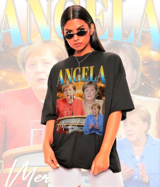 Retro ANGELA MERKEL Shirt -Angela Merkel Tshirt,Angela Merkel T shirt,Deutchland Shirts,Angela Merkel Gift