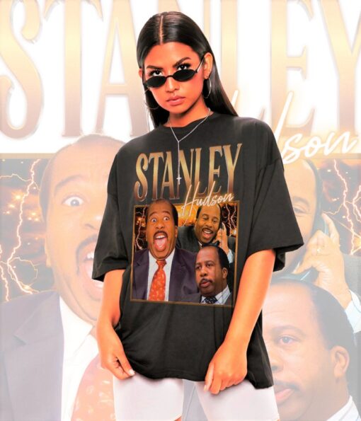 Retro Stanley Hudson Shirt -Stanley Hudson Tshirt,Stanley Hudson T shirt,Stanley Hudson Tee,Leslie David