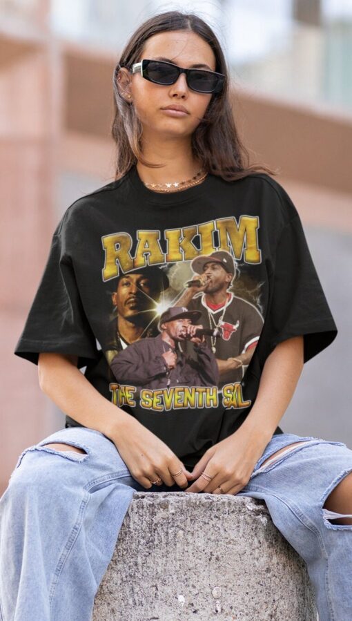 ERIC B RAKIM TSHIRT | Eric B Rakim Sweatshirt | Eric B Rakim Hiphop RnB Rapper | T-Shirt Tshirt Shirt Tee