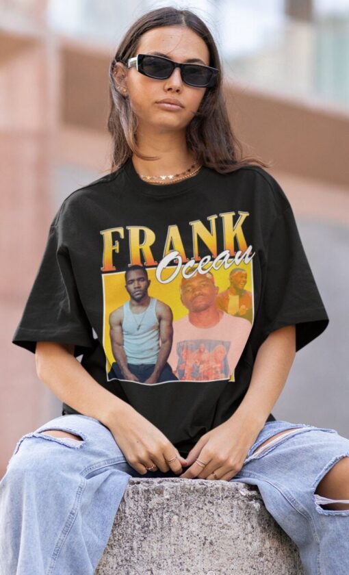 FRANK OCEAN TSHIRT | Frank Ocean Sweatshirt | Frank Ocean Hiphop RnB Rapper | T-Shirt Tshirt Shirt Tee