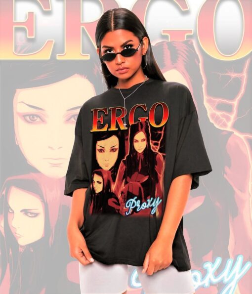 Retro Ergo Proxy Shirt -RE-I Mayer Shirt,Ergo Proxy Tshirt,Ergo Proxy Sweatshirt,Ergo Proxy Hoodie